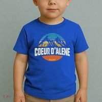 Coeur D Alene Gift Idaho Cool Gift Toddler T-Shirt thumb 2