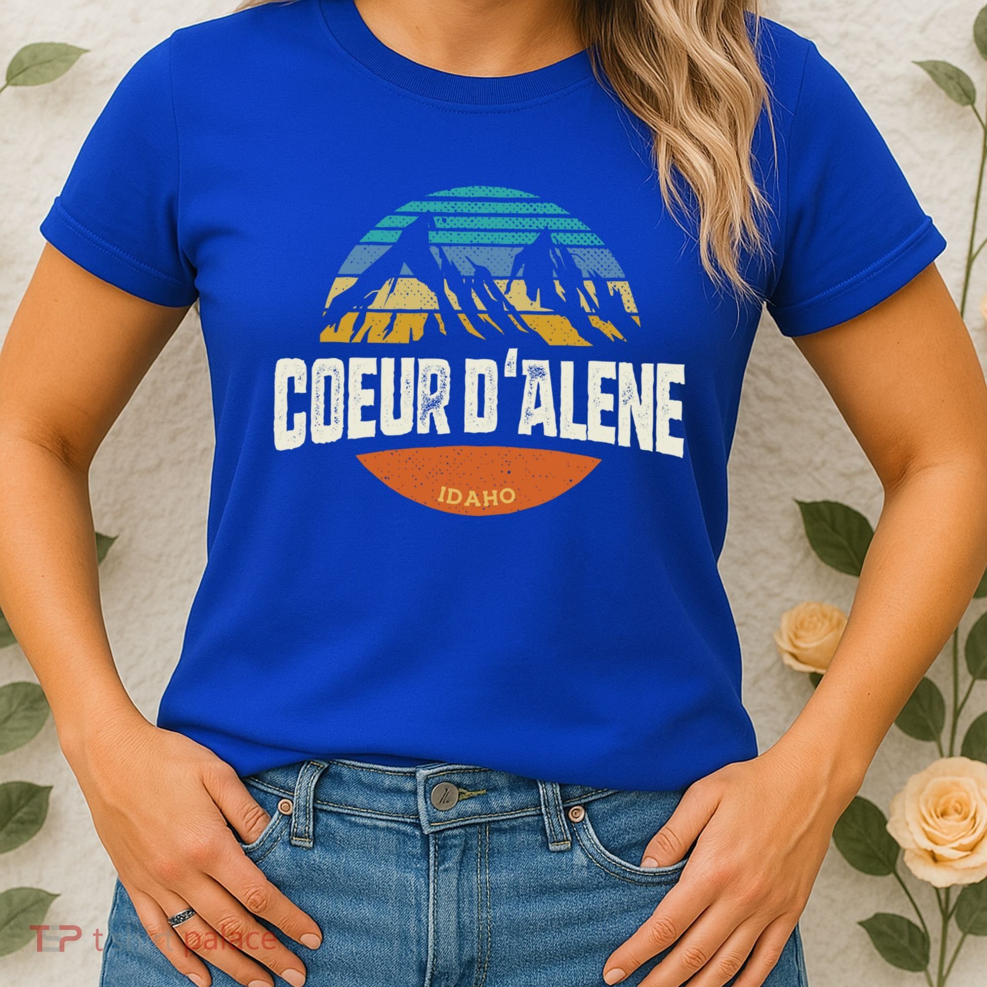 Coeur D Alene Gift Idaho Cool Gift Women's T-Shirt
