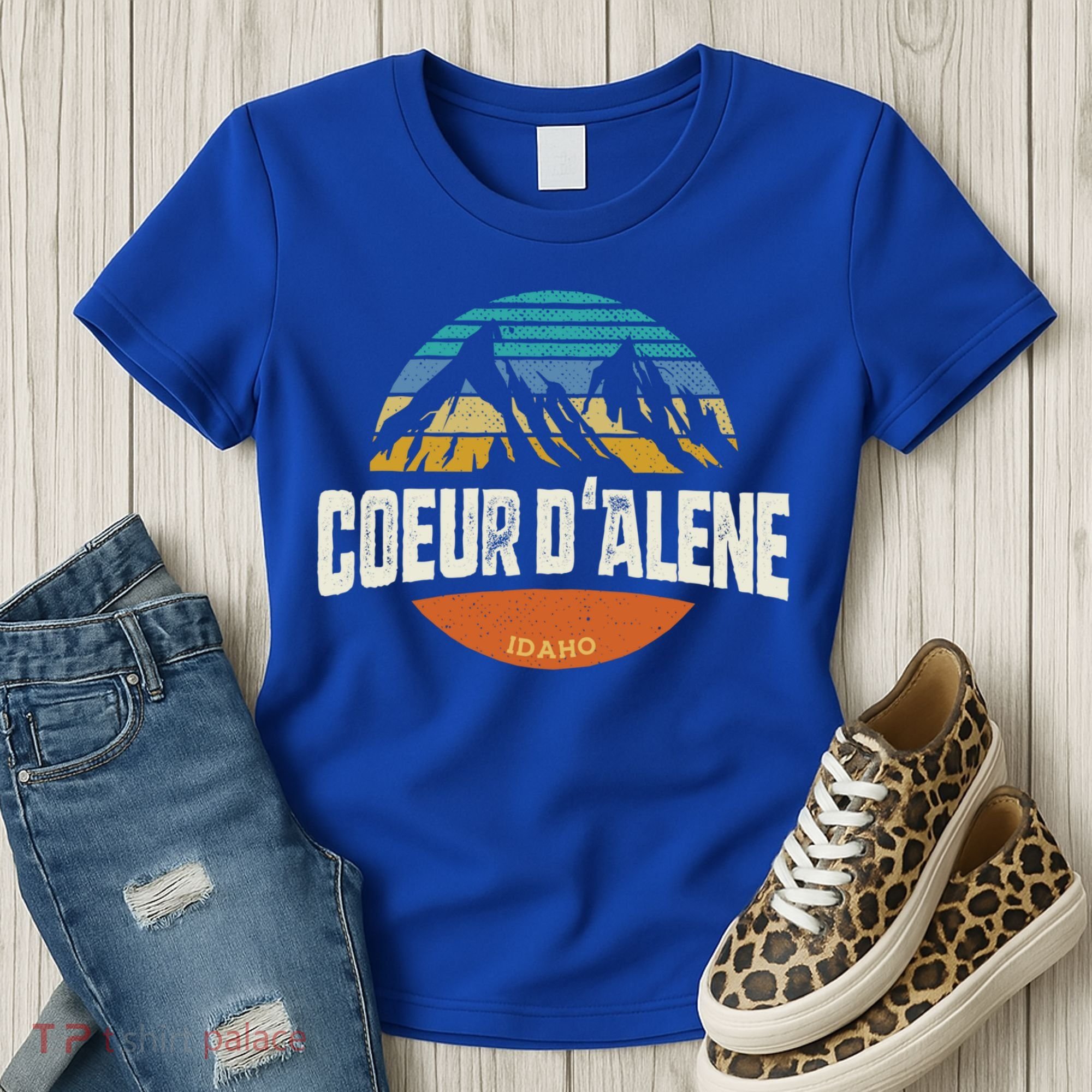 Coeur D Alene Gift Idaho Cool Gift Women's T-Shirt