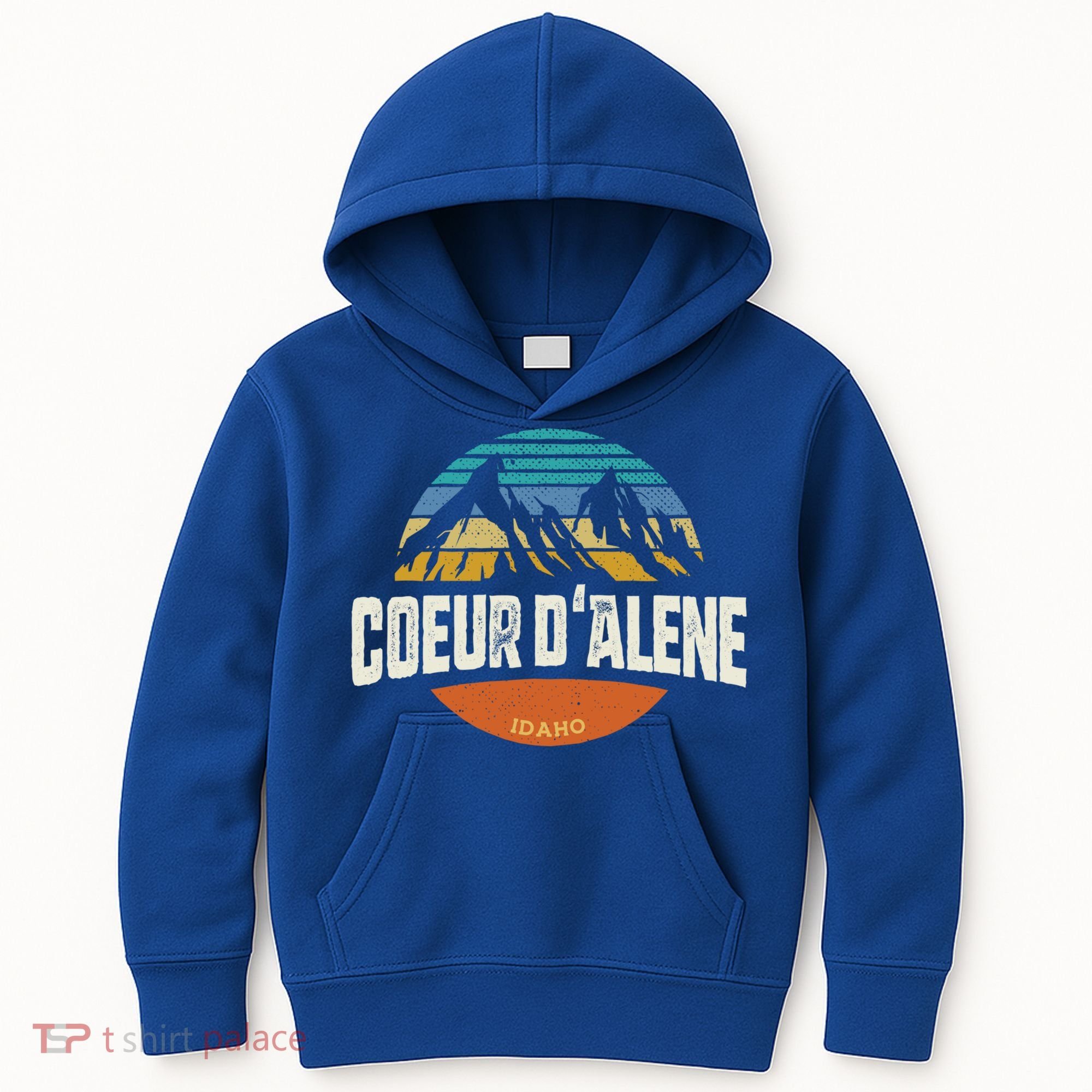 Coeur D Alene Gift Idaho Cool Gift Kids Hoodie