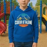 Coeur D Alene Gift Idaho Cool Gift Kids Hoodie thumb 2