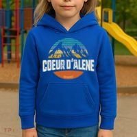 Coeur D Alene Gift Idaho Cool Gift Kids Hoodie thumb 3