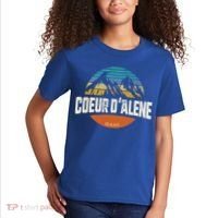 Coeur D Alene Gift Idaho Cool Gift Kids T-Shirt thumb 2