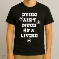 Clown Dying AinT Much Of A Living T-Shirt thumb 3