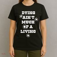 Clown Dying AinT Much Of A Living T-Shirt thumb 4
