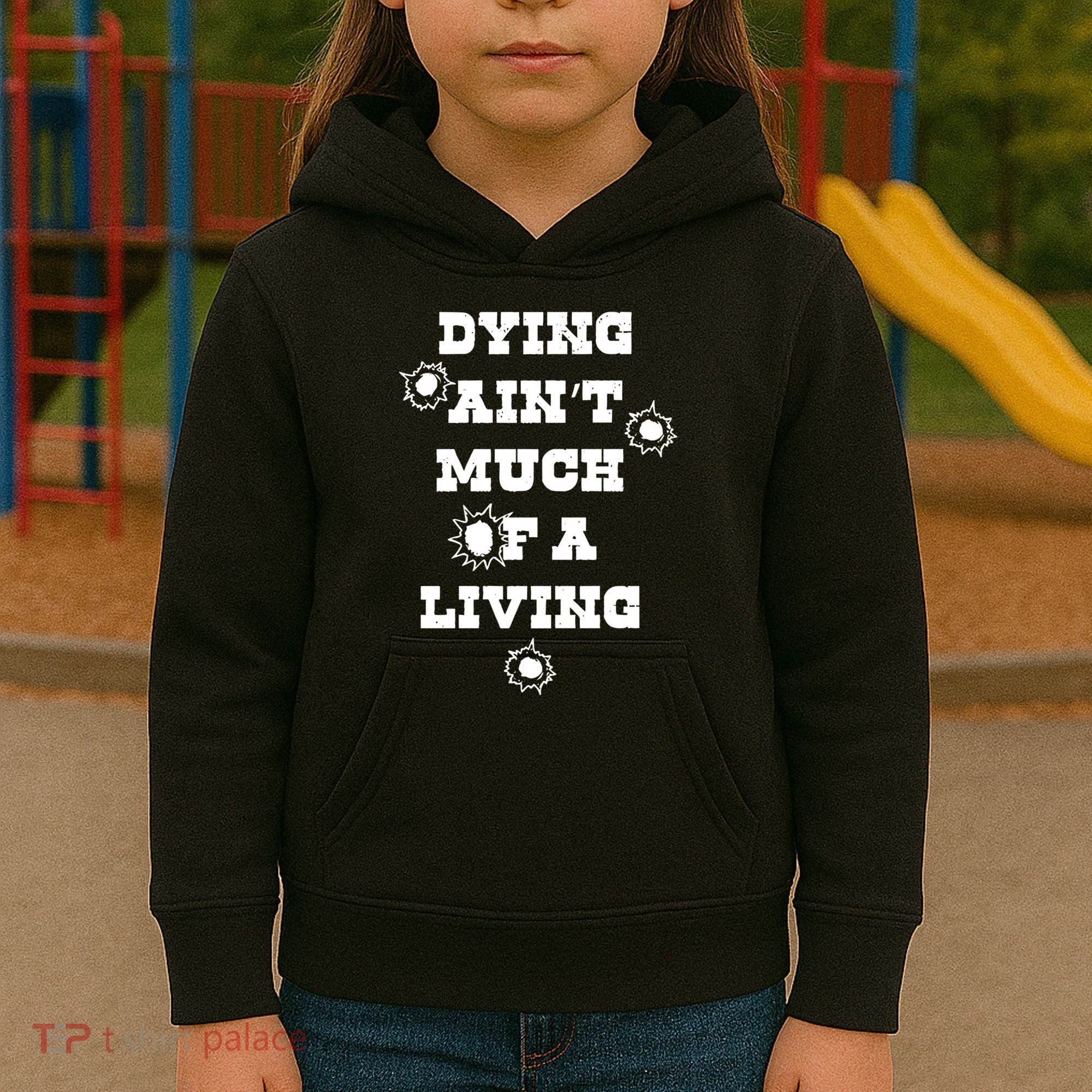 Clown Dying AinT Much Of A Living Kids Hoodie