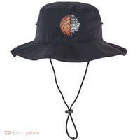 Can Do All Things Through Christ Philippians 413 Basketball Bucket Hat thumb 0