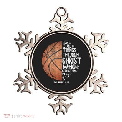 Can Do All Things Through Christ Philippians 413 Basketball Ornament