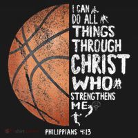 Can Do All Things Through Christ Philippians 413 Basketball Women's Tank Top thumb 5