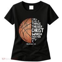 Can Do All Things Through Christ Philippians 413 Basketball Women's T-Shirt thumb 0