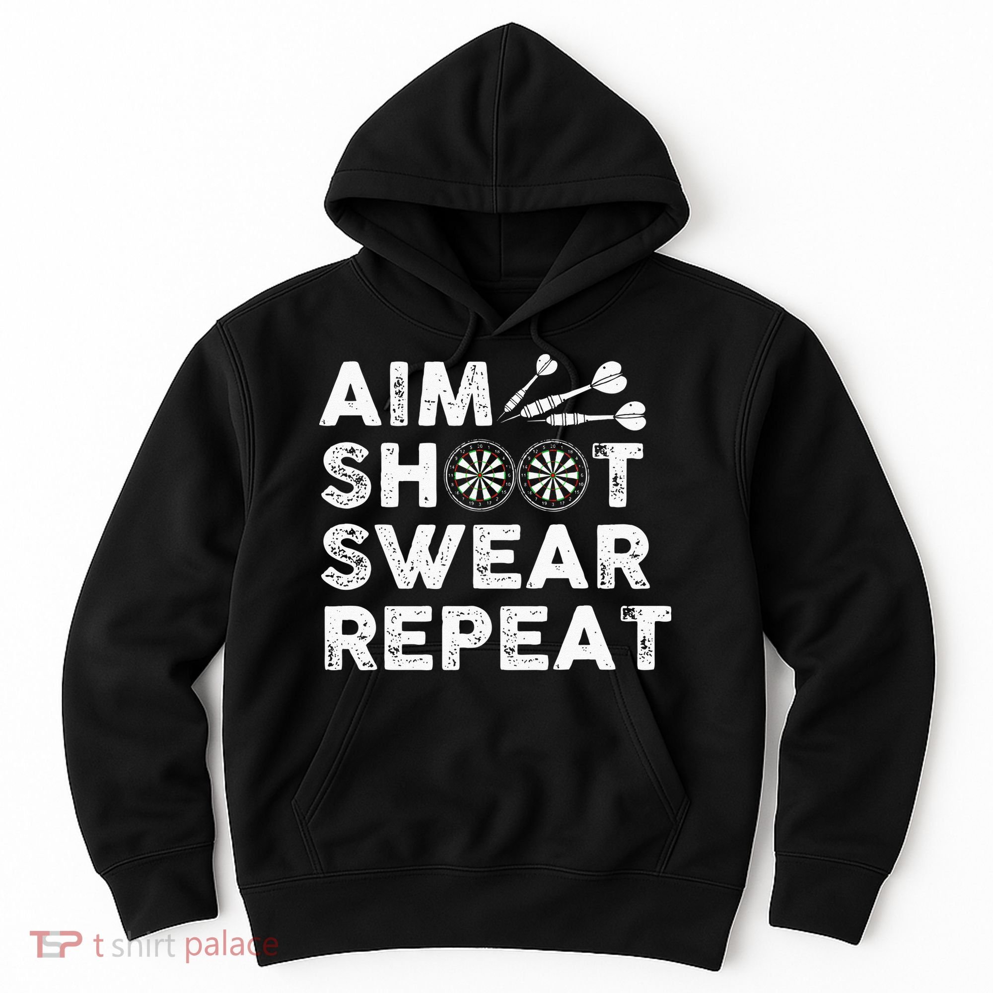 Cool Darts Art For Men Women Dart Player Throwing Sport Hoodie