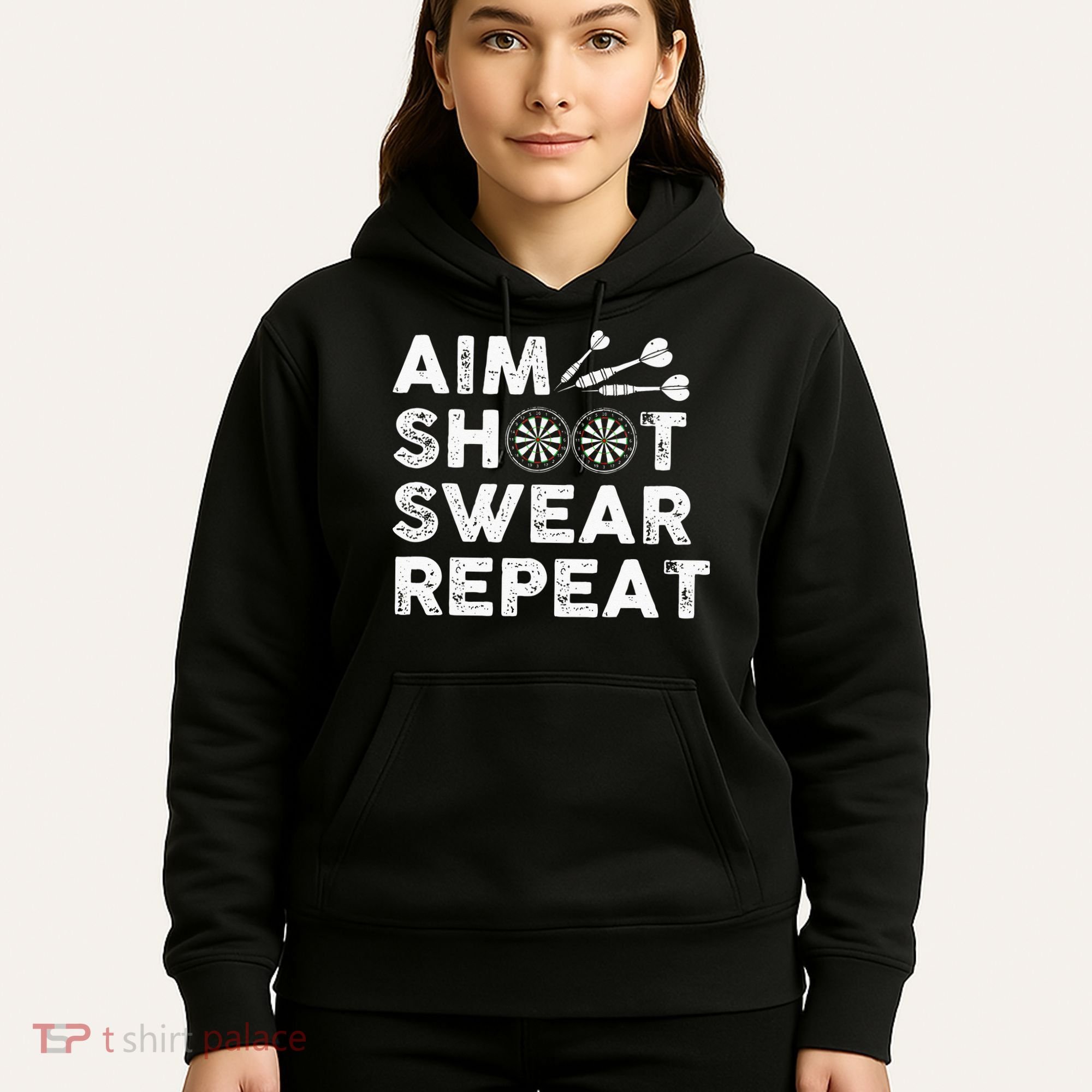 Cool Darts Art For Men Women Dart Player Throwing Sport Hoodie