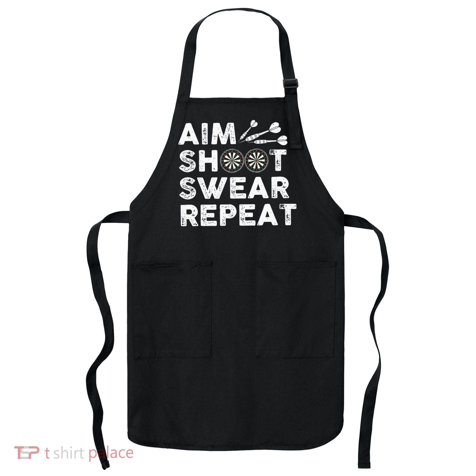 Cool Darts Art For Men Women Dart Player Throwing Sport Apron