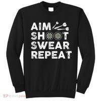 Cool Darts Art For Men Women Dart Player Throwing Sport Sweatshirt thumb 0