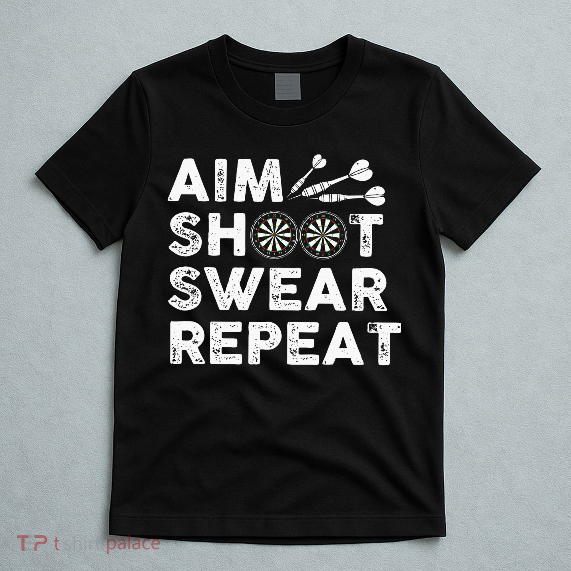 Cool Darts Art For Men Women Dart Player Throwing Sport T-Shirt