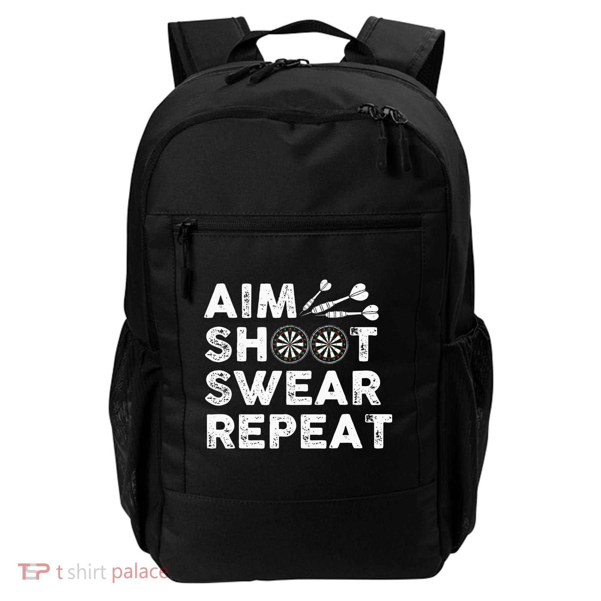 Cool Darts Art For Men Women Dart Player Throwing Sport Backpack