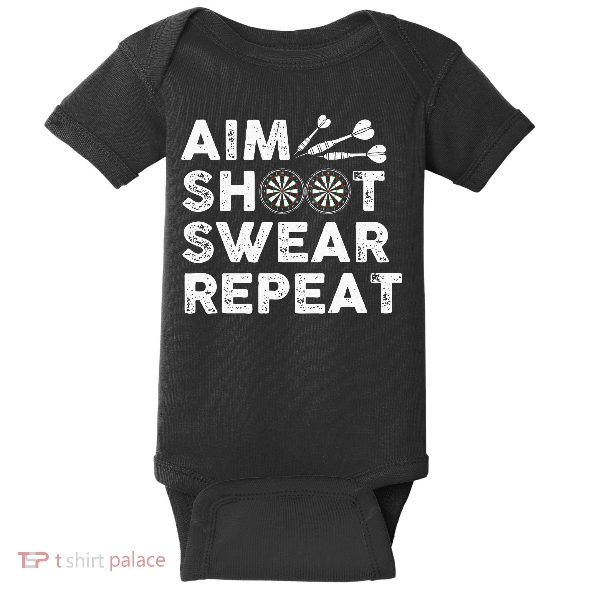 Cool Darts Art For Men Women Dart Player Throwing Sport Baby Bodysuit