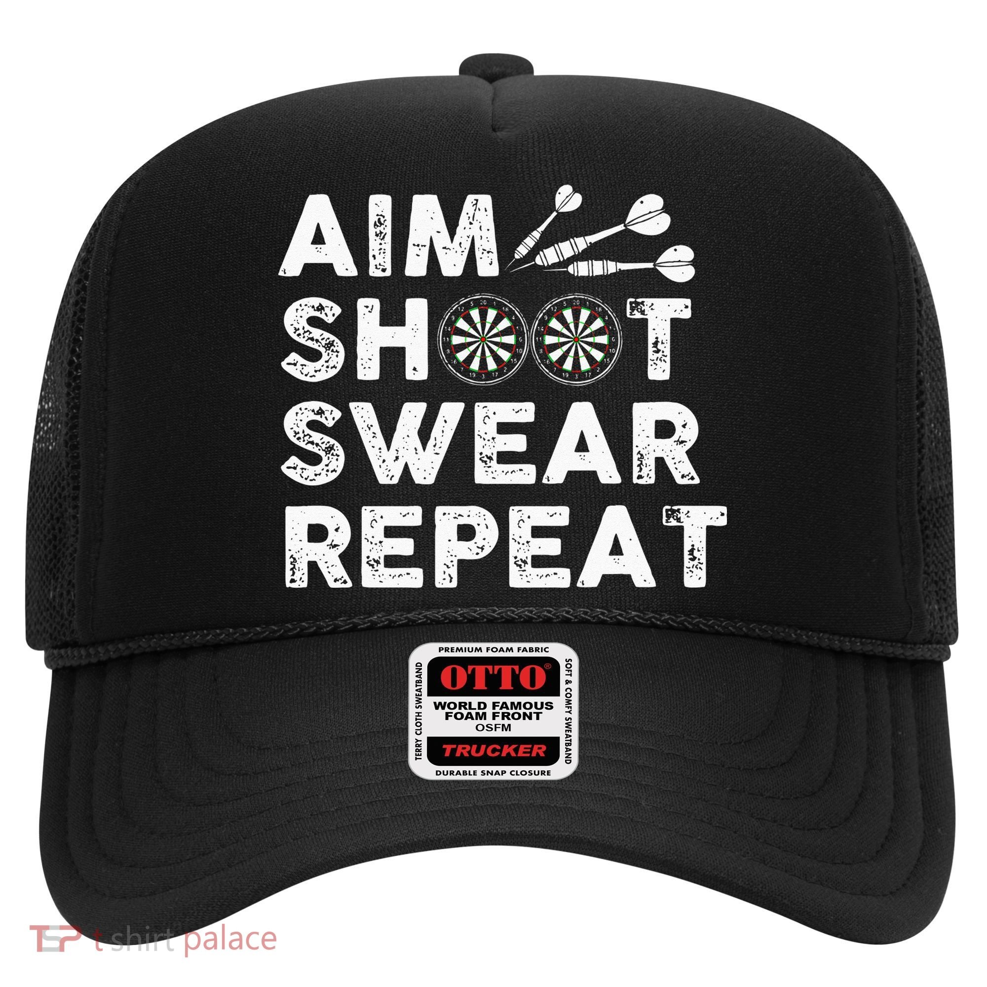 Cool Darts Art For Men Women Dart Player Throwing Sport Hat