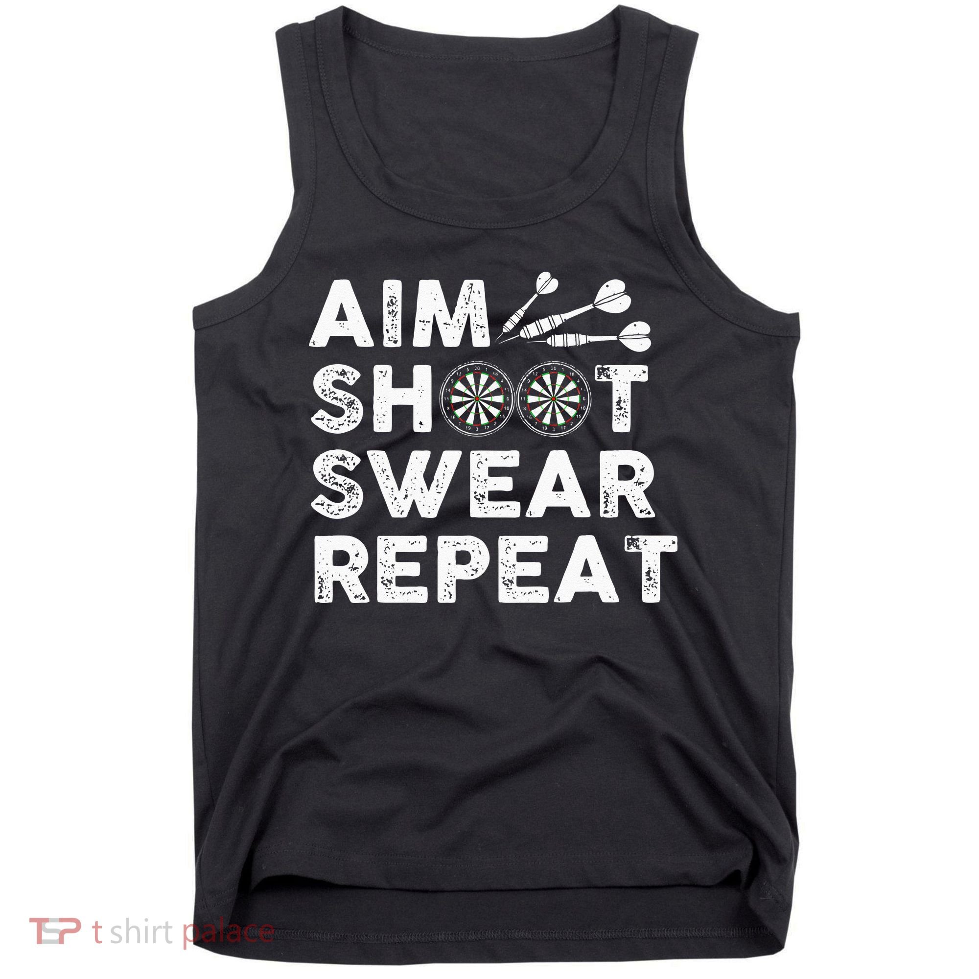 Cool Darts Art For Men Women Dart Player Throwing Sport Tank Top