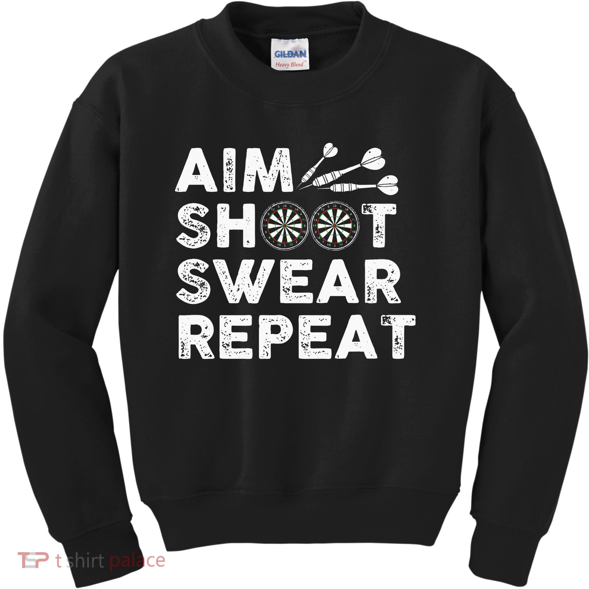 Cool Darts Art For Men Women Dart Player Throwing Sport Kids Sweatshirt