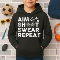 Cool Darts Art For Men Women Dart Player Throwing Sport Kids Hoodie thumb 2