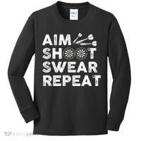 Cool Darts Art For Men Women Dart Player Throwing Sport Kids Long Sleeve Shirt thumb 0