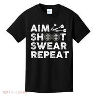 Cool Darts Art For Men Women Dart Player Throwing Sport Kids T-Shirt thumb 0