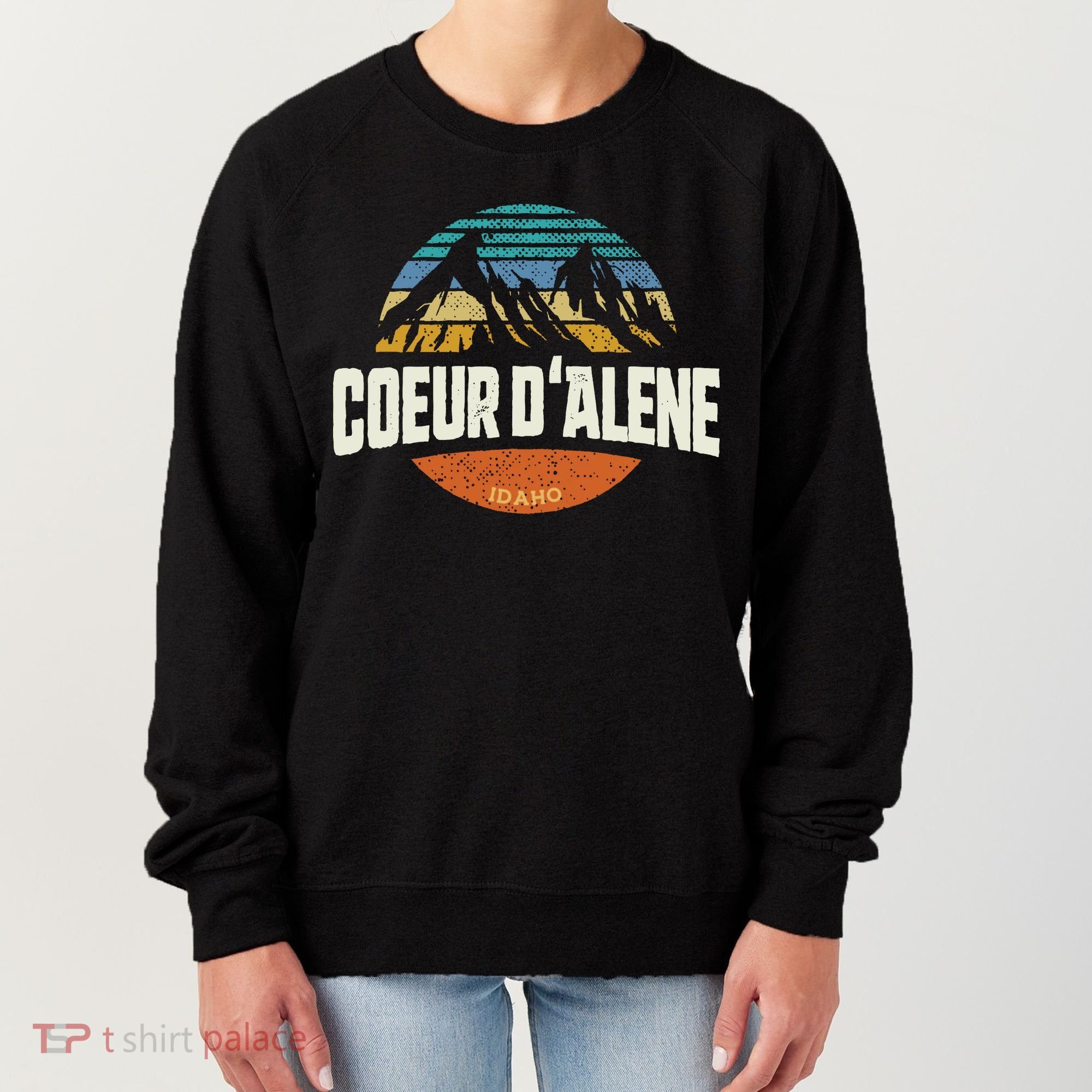 Coeur D Alene Gift Idaho Cool Women's Sweatshirt