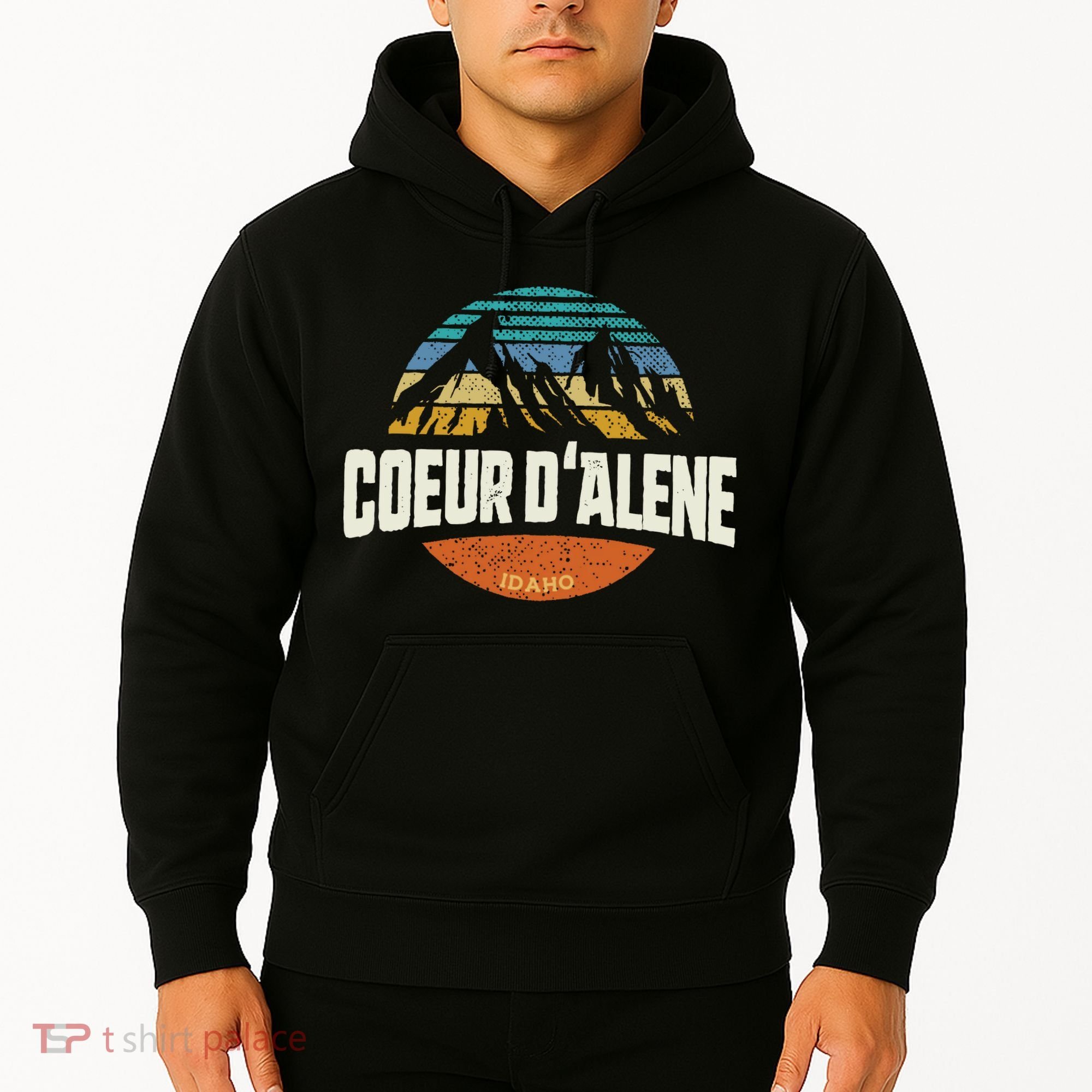 Coeur D Alene Gift Idaho Cool Hoodie