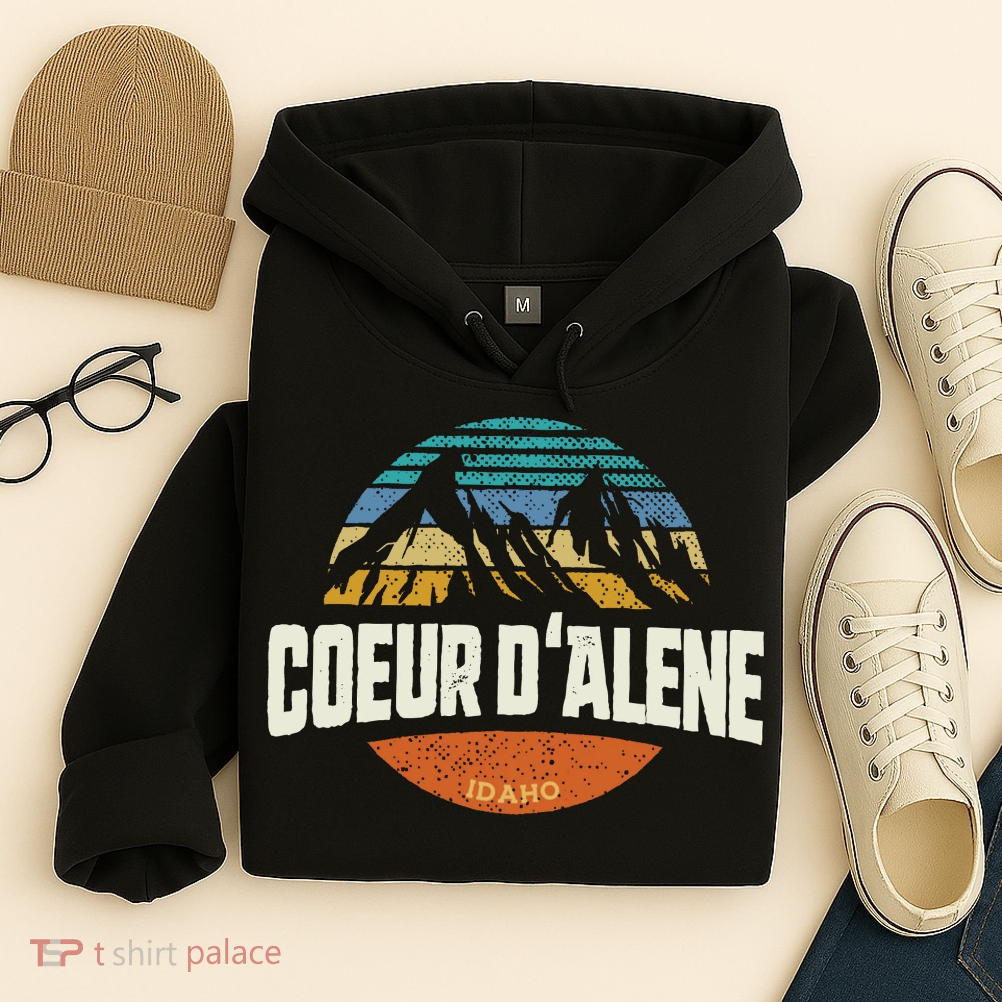 Coeur D Alene Gift Idaho Cool Hoodie