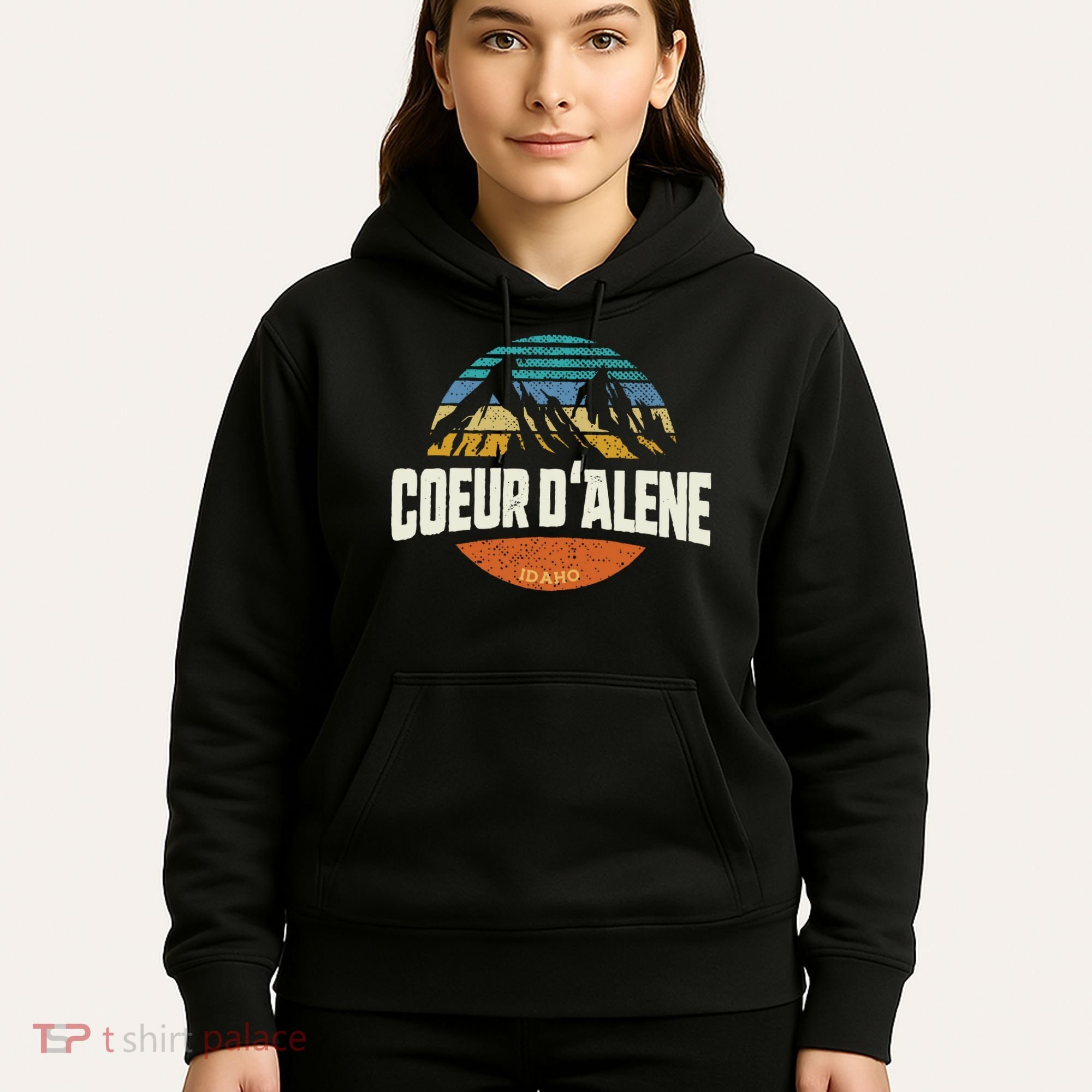 Coeur D Alene Gift Idaho Cool Hoodie