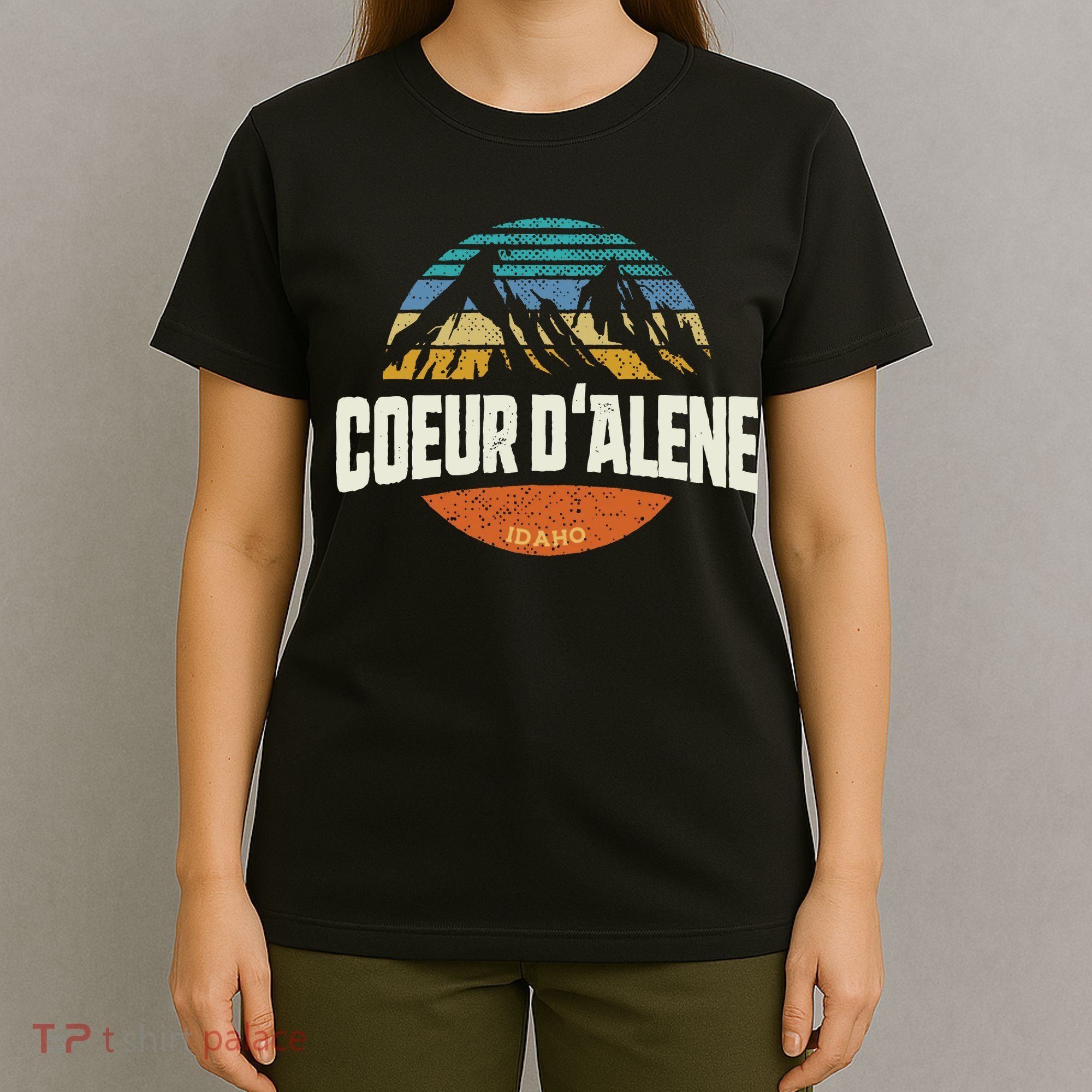 Coeur D Alene Gift Idaho Cool T-Shirt
