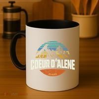Coeur D Alene Gift Idaho Cool Coffee Mug thumb 4