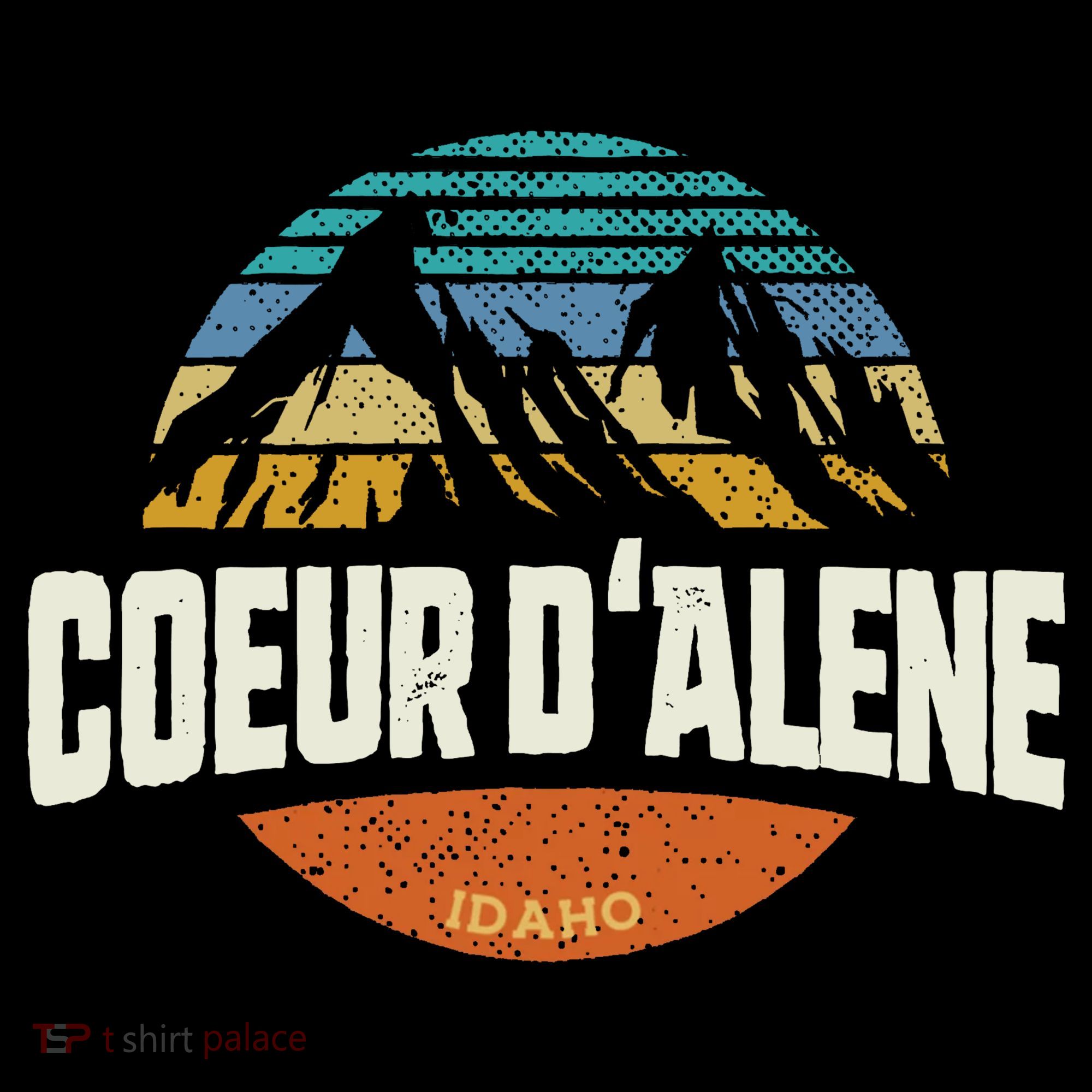 Coeur D Alene Gift Idaho Cool Women's Hoodie