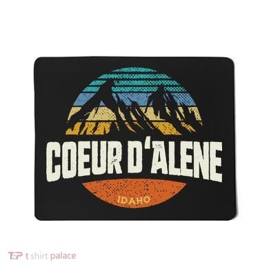 Coeur D Alene Gift Idaho Cool Mousepad
