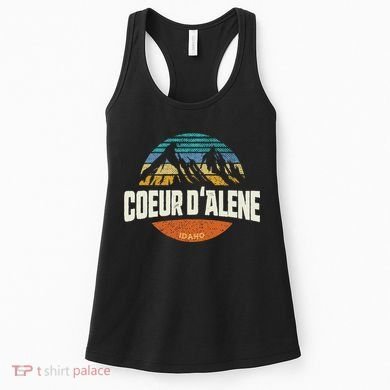 Coeur D Alene Gift Idaho Cool Women's Tank Top