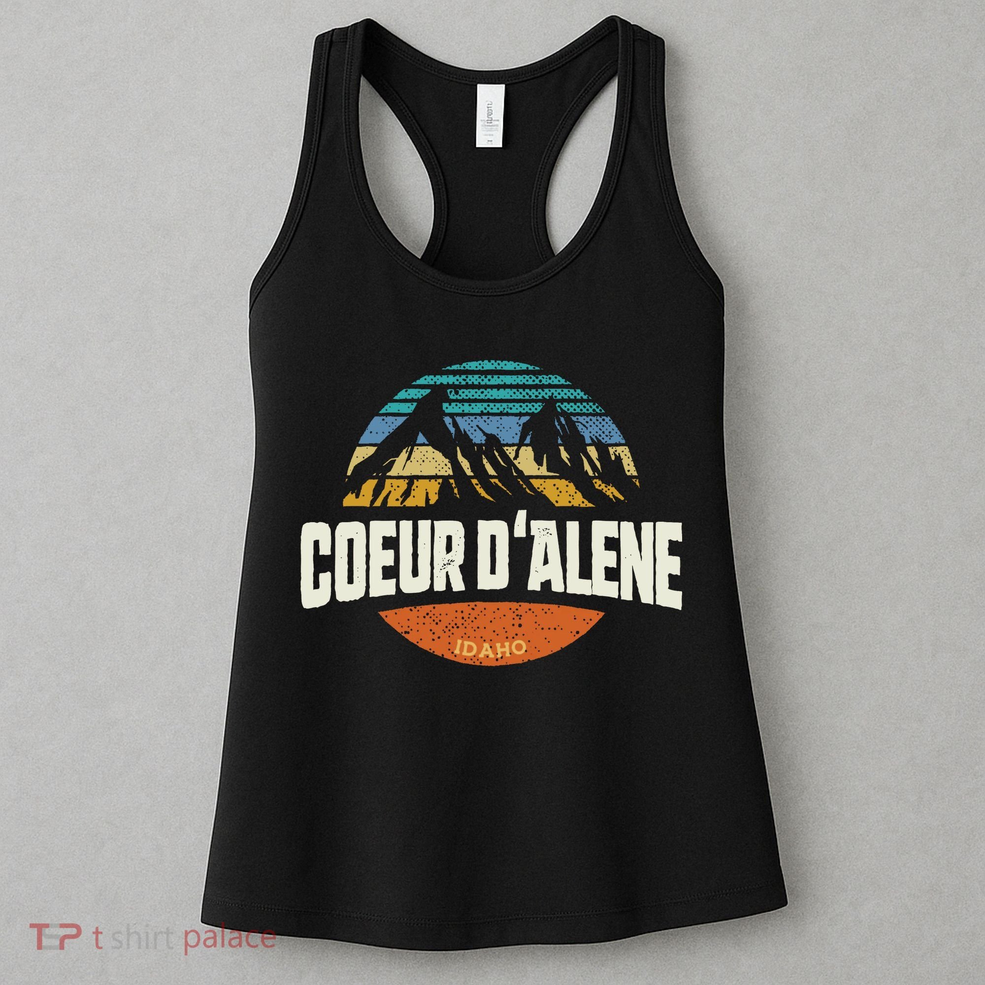 Coeur D Alene Gift Idaho Cool Women's Tank Top