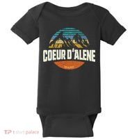 Coeur D Alene Gift Idaho Cool Baby Bodysuit thumb 0