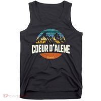 Coeur D Alene Gift Idaho Cool Tank Top thumb 0