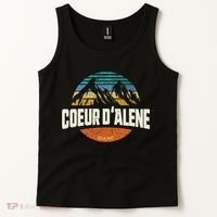 Coeur D Alene Gift Idaho Cool Tank Top thumb 2