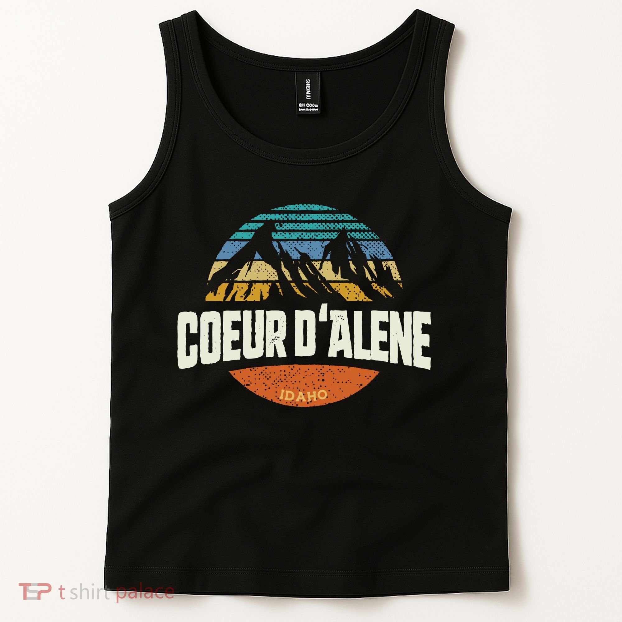 Coeur D Alene Gift Idaho Cool Tank Top