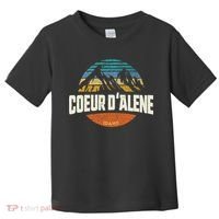 Coeur D Alene Gift Idaho Cool Toddler T-Shirt thumb 0