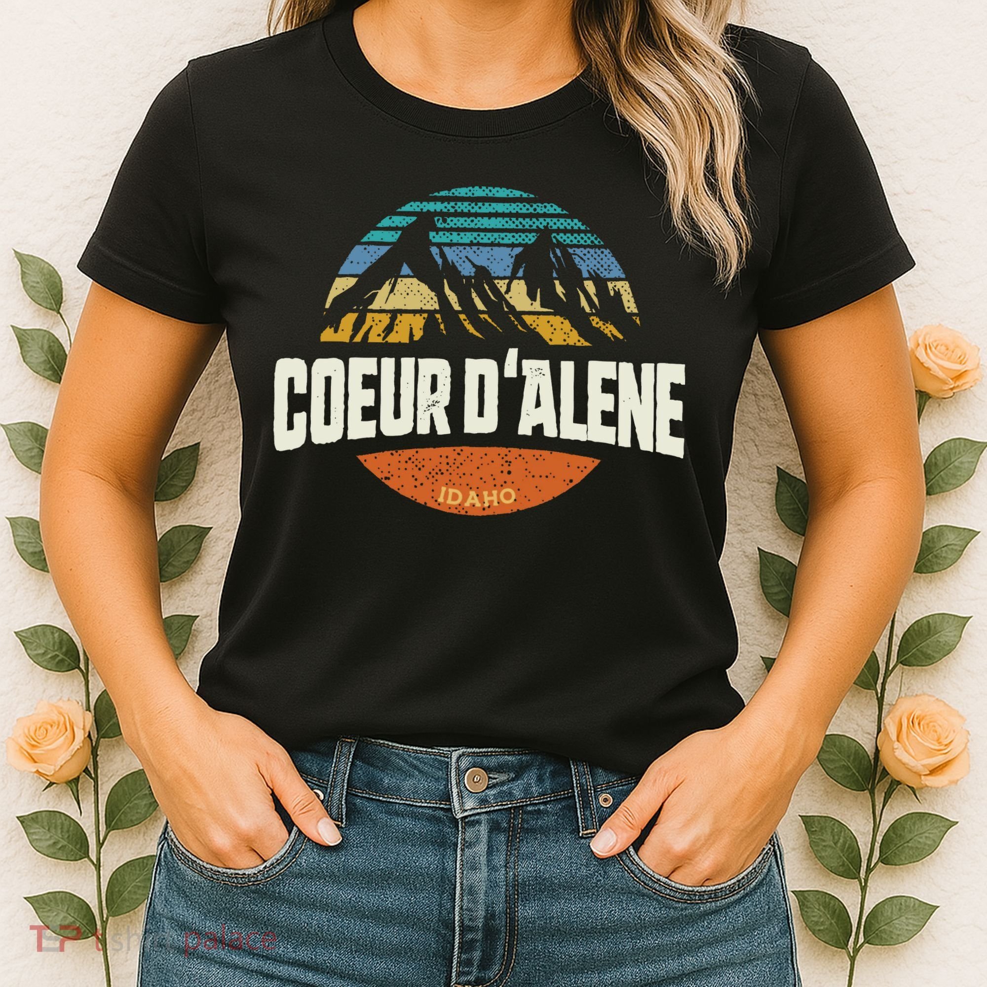 Coeur D Alene Gift Idaho Cool Women's T-Shirt