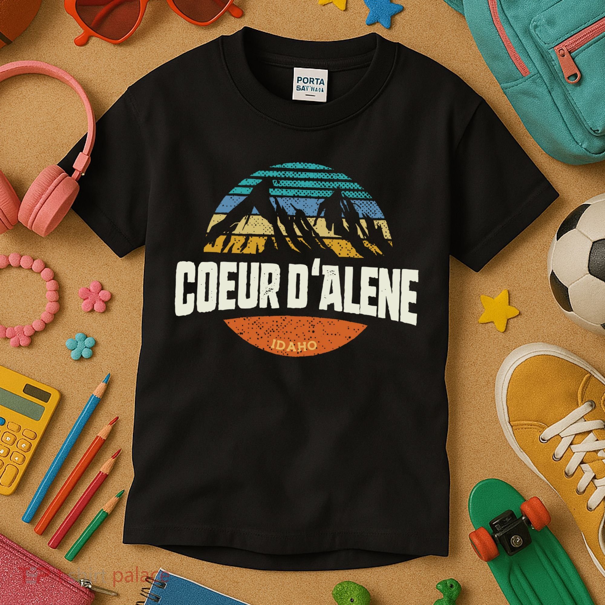 Coeur D Alene Gift Idaho Cool Kids T-Shirt