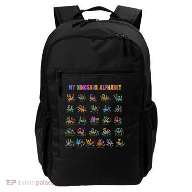 Cool Dinosaur Alphabet Back To School Backpack