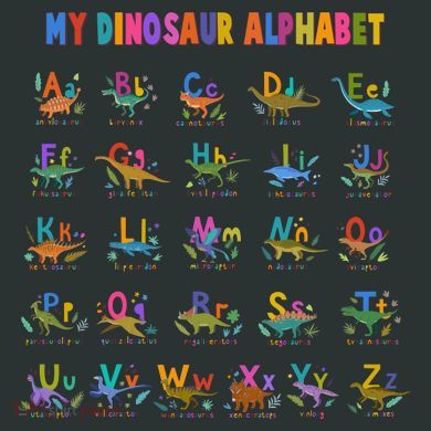 Cool Dinosaur Alphabet Back To School Infant Baby Jersey Bodysuit