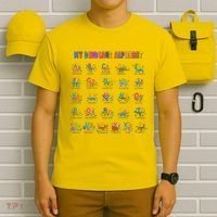 Cool Dinosaur Alphabet Back To School T-Shirt thumb 6
