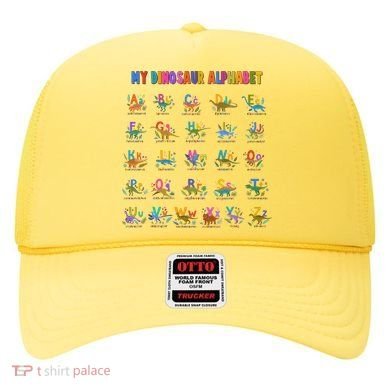 Cool Dinosaur Alphabet Back To School Hat