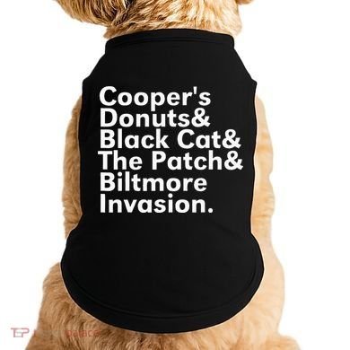 CooperS Donuts & Black Cat & The Patch Doggie Tank