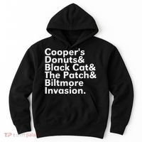 CooperS Donuts & Black Cat & The Patch Hoodie thumb 0